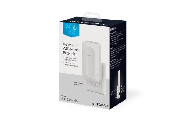 Netgear AX1600 4-Stream WiFi 6 Mesh Extender (EAX12-100AUS) - Image 2