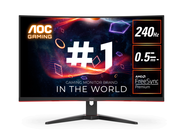 AOC C32G2ZE 31.5" FHD Curved VA Gaming Monitor (C32G2ZE) - Image 2