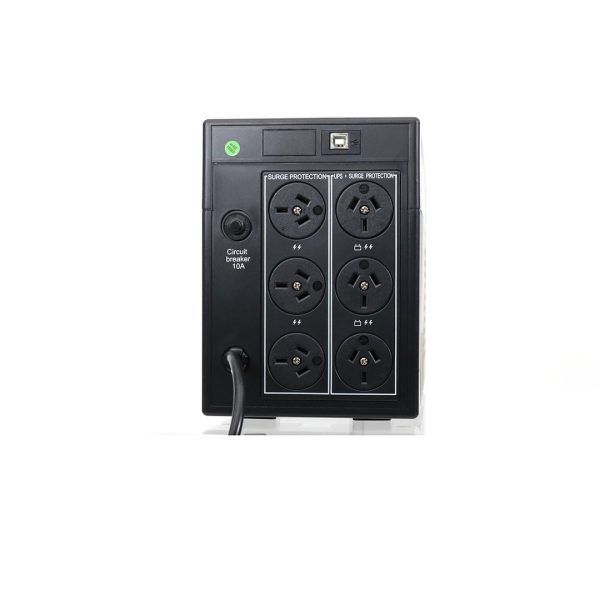 PowerShield PSD2000 Defender 2000VA / 1200W Line Interactive Tower UPS with AVR, Hot Swappable Batteries, 2 Year Advanced Replacement Warranty (PSD2000) - Image 3