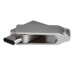 Shintaro 128GB Mini Dual Port Pocket Disk Drive – High-Speed Dual USB-C & USB-A, USB 3.0 Portable Storage (SH-RC128)