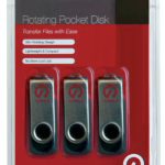 Shintaro 16GB Rotating USB 2.0 Pocket Disk – 3 Pack, Portable High-Speed Storage (SH-R16GB-3PK)