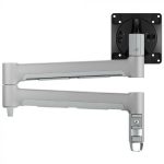 Atdec AWM-A71T 710mm Long Swing Monitor Arm, Adjustable Tilt and Pan, Silver (AWM-A71T-S)