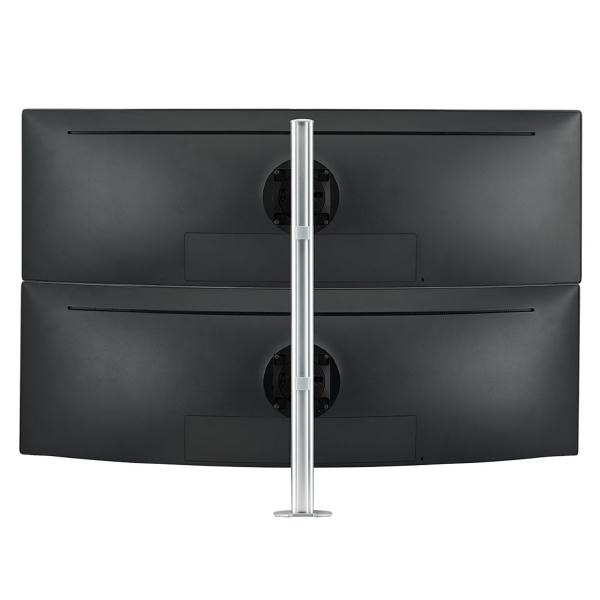 Atdec AWMS-2-LTHT75 Heavy Duty Dual Mount with 750mm Post. 18kg Flat Screens