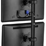 Atdec Spacedec POS Display Pole 750mm long 42mm diameter pole with two display heads. Max load: 12kg. VESA up to 100×100 (SD-DP-750+SD-DO)