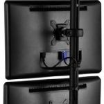 Atdec Spacedec POS Display Pole 1150mm long 42mm diameter pole with three display heads. Max load: 12kg. VESA up to 100×100 (SD-DP-1150+SD-DOx2)