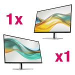 HP SERIES 5 PRO 527PU -9E0G5AA- + 527PQ -9D9S0UT- Daisy Chain Monitor Solution (9E0G5AA-9D9S0UT)