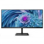 Philips 346E2LAE 34″ 21:9, Ultrawide QHD 3440×1440 VA Home Monitor, 1ms, 100Hz, HDMI , DP, 65W USB-C/PD, FreeSync Multiview, Height,Tilt, 3YR Warranty (346E2LAE)