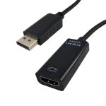 Shintaro DisplayPort (DP) to 4K HDMI Adapter for PCs and Notebooks – Connect to Monitors, HD TVs, or Projectors with 4K Resolution Support (SH-AD-DP-HDMI4K)