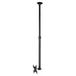 Atdec Telehook 1040 Tilt Ceiling Mount Long up to 1800mm. Max load 25kg. VESA up to 200×200. Black (TH-1040-CTL)