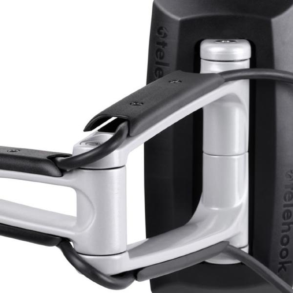 Atdec Telehook 1040 Full Motion Wall Mount. Max load 25kg. VESA up to 200x200. 3 pivot points. (TH-1040-VFM) - Image 5