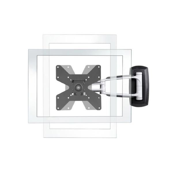 Atdec Telehook 1040 Full Motion Wall Mount. Max load 25kg. VESA up to 200x200. 3 pivot points. (TH-1040-VFM) - Image 8