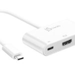 J5create JCA379 USB-C to HDMI & USB 3.0 and USB-C Power delivery Adaptor Hub (USB-C to 4K HDMI, USB-A 3.0 x 1, USB-C with power delivery 100W) (JCA379)