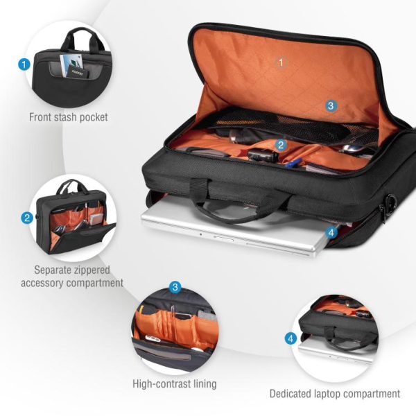 Everki Advance Laptop Bag Briefcase up to 18.4-Inch (EKB407NCH18) - Image 3