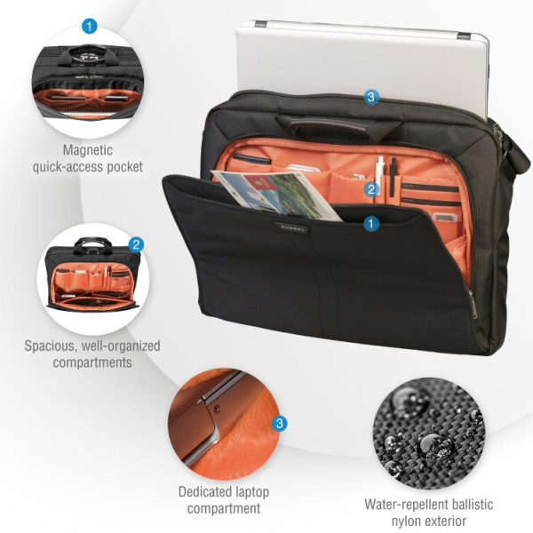 Everki Lunar Laptop Bag Briefcase up to 18.4-Inch (EKB417BK18) - Image 3