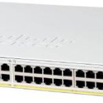 Cisco Catalyst 1300, 48-Port Managed Switch with 48 Gigabit Ethernet PoE+ with 740W Power Budget and 4 Gigabit SFP+ Ports (C1300-48FP-4X)