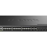 D-Link DXS-3410-32SY, 32-Port Stackable 10G Managed Switch with 28 (10G) SFP and  4 (10/25G) SFP28 Ports (DXS-3410-32SY)