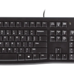 Logitech Wired Keyboard & Mouse Combo, Desktop MK120, Black, USB (920-002586)