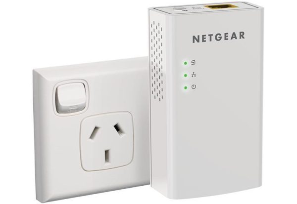 Netgear PL1000 1 Port Gigabit Ethernet Powerline Kit (PL1000-100AUS) - Image 3