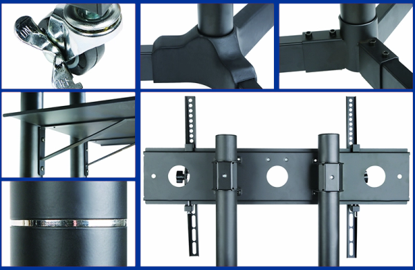 SPEED 30" - 65" Trolley AV Stand (FS411) - Image 4