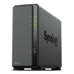 Synology DiskStation DS124 1-Bay 3.5″ Diskless 1xGbE NAS (Tower) (HMB), Realtek RTD1619B quad-core, 1GB RAM, 2xUSB3.2 (DS124)