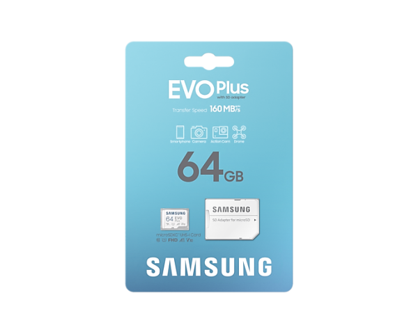 SAMSUNG EVO PLUS mSD 64GB (MB-MC64SA/APC) - Image 3