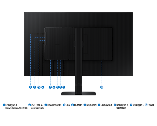 Samsung 32"QHD IPS 100Hz Black (LS32D604UAEXXY) - Image 5
