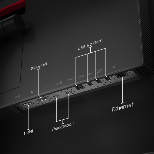 Lenovo ThinkVision P40w-20 39.7" WUHD (62C1GAR6AU) - Image 9