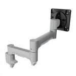 Atdec AWM-A46T 460mm Medium Swing Monitor Arm, Adjustable Tilt and Pan, Silver (AWM-A46T-S)