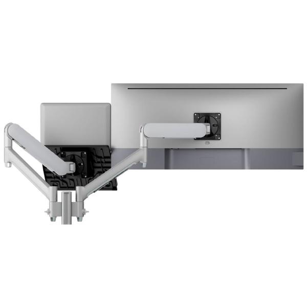 Atdec AWMS-2-ND13 Laptop-Monitor Combo Mount on 135mm Post. Max Load: 8kg