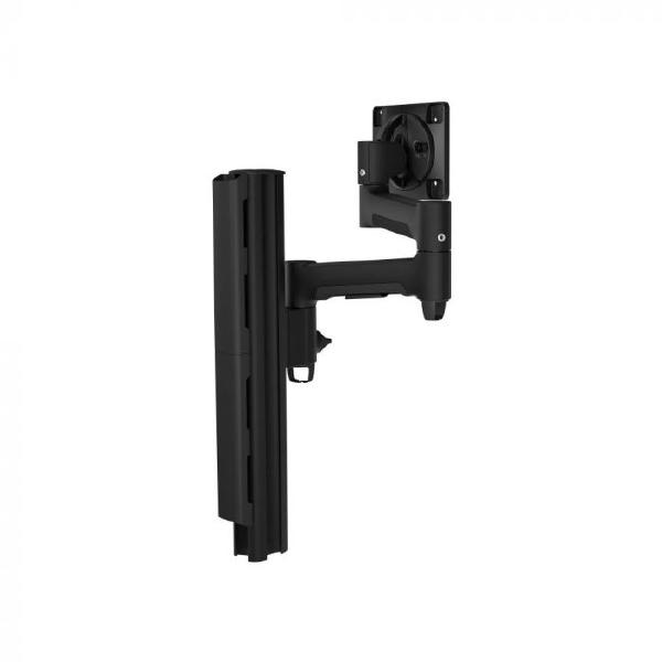 Atdec AWMS-4640 Single 460mm Monitor Arm + 400mm Post / 12kg (26.5lb) Flat Screen