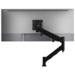 Atdec AWMS-HXB Heavy Duty Dynamic Monitor Arm. Up to 49″ screens, Min. Load 6kg. Max Load 16kg, Heavy Duty F-Clamp Fixing, VESA up to 100×100. Black (AWMS-HXB-H-B)