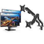 Philips 24″ Business Dual Docking Kit, Includes 1x 242B1, 1x 243B1 & 1x Dual Gas Arms (BUSDOK-24D-KIT)