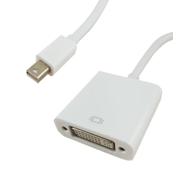 Shintaro Mini DisplayPort (MDP) to DVI Adapter - Connect Mac or Notebook to Monitor