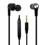 Shintaro Stereo Earphones with Inline Mic, Volume Control, and Call Answer Buttons – 3.5mm Audio Jack, Lightweight and Ergonomic Design (SH-109VM)