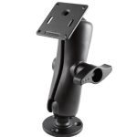 RAM Double Ball Mount with 75x75mm VESA Plate – D Size Medium (RAM-D-101U-2461)