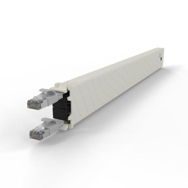 Patchbox.One 8RU STP Grey Cat6A Cable Management Cassette, To be Installed in Patchbox.One Frame (PONEFRAME) (CONEX8STPSL) - Image 6