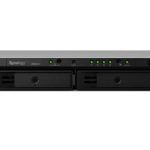 Synology RackStation RS822+ 4-Bay 3.5″ Diskless 4xGbE NAS (1U Rack), AMD Ryzen V1500B quad-core, 2GB RAM, 2xUSB3.2, 1 Expansion Port, 3 Year Wty (RS822+)