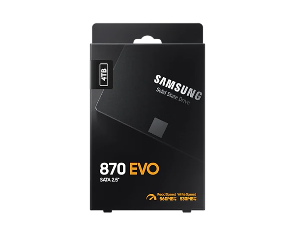 Samsung SSD 4TB 870 EVO SATA III 2.5" (MZ-77E4T0BW) - Image 7