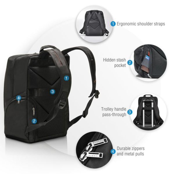 Everki Advance Laptop Backpack up to 15.6-Inch (EKP107) - Image 4