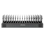 Shintaro 16-Port USB-C PD3.0 1000W GaN Charging Dock for  Smartphone, Tablet, & Notebook Devices & Smart Power Management via InnovateCharger App. (SH-MDUC-16T)