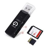 Shintaro USB 3.0 SD Card Reader – Fast Data Transfer, Supports Micro SD and SD Cards (SH-SD-CRU3)
