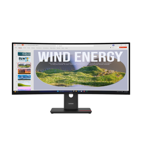 Lenovo T/Vision T34w-30 34" WQHD (64AEGAR1AU) - Image 3
