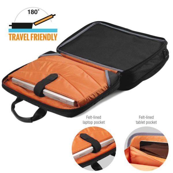 Everki Versa Premium Travel Friendly Laptop Bag Briefcase up to 17.3-Inch (EKB427BK17) - Image 5