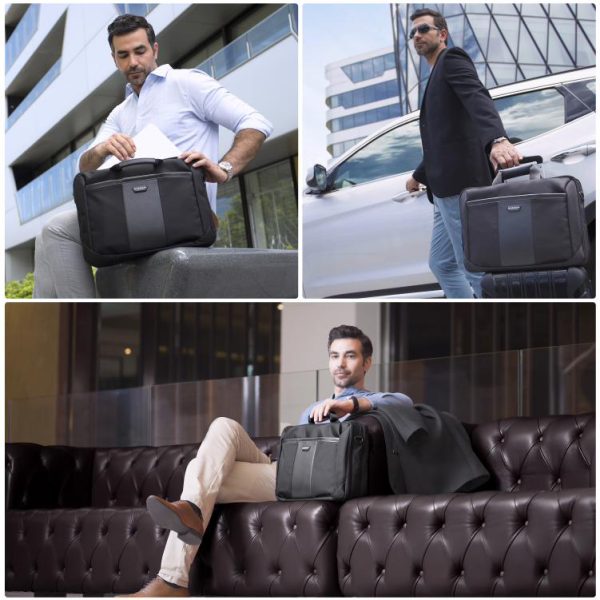 Everki Versa Premium Travel Friendly Laptop Bag Briefcase up to 17.3-Inch (EKB427BK17) - Image 6