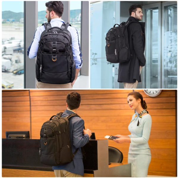 Everki Business 120 Travel Friendly Laptop Backpack up to 18.4-Inch (EKP120) - Image 6