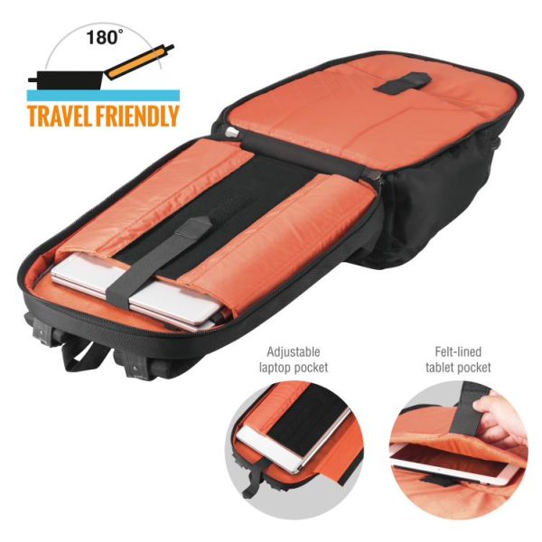 Everki Atlas Travel Friendly Laptop Backpack 13-Inch to 17.3-Inch Adaptable Compartment (EKP121) - Image 8