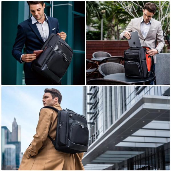 Everki Onyx Premium Travel Friendly Laptop Backpack up to 15.6-Inch (EKP132) - Image 6