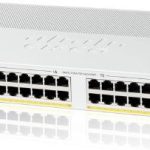 Cisco Catalyst 1200, 24-Port Managed Switch with 24 Gigabit Ethernet PoE+ with 195W Power Budget and 4 SFP Ports (C1200-24P-4G)