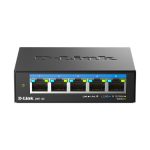 D-Link DMS-105, 5-Port Unmanaged Switch with 5 Multi Gigabit Ethernet Ports (DMS-105)