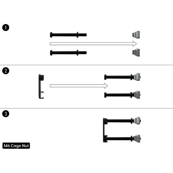 Patchbox.One Patchcatch Solo 24-Pack, 0RU Cable Organiser (PBCSX24K) - Image 3